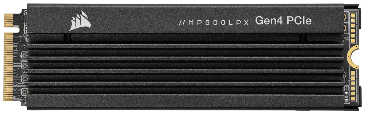 Накопитель SSD M.2 2280 Corsair MP600 2TB PCIe Gen4x4 with NVMe 3D TLC 4950/4250MB/s IOPS 600K/680K MTBF 1.7M RTL - фото №5