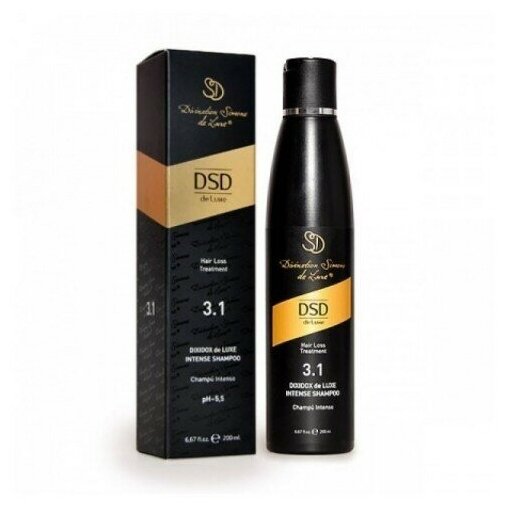 Шампунь от выпадения волос - DSD DIXIDOX DE LUXE INTENSE SHAMPOO № 3.1,200мл