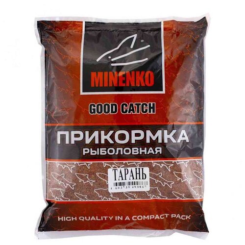 фото Прикормка minenko good catch тарань/рыбная приманка, наживка для рыбалки