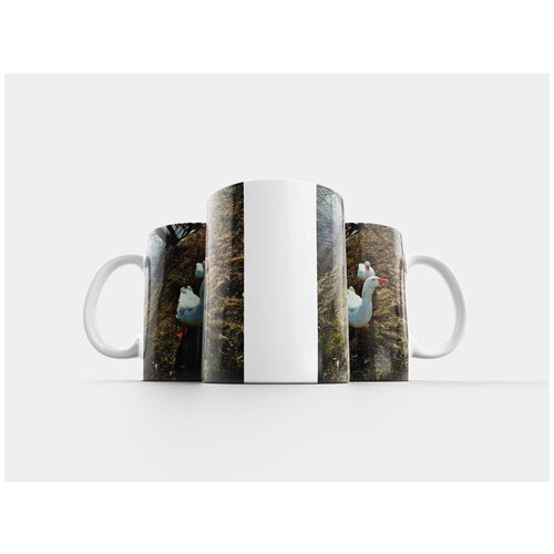 фото Кружка "животное, гусь, природа" 320 мл lotsprints