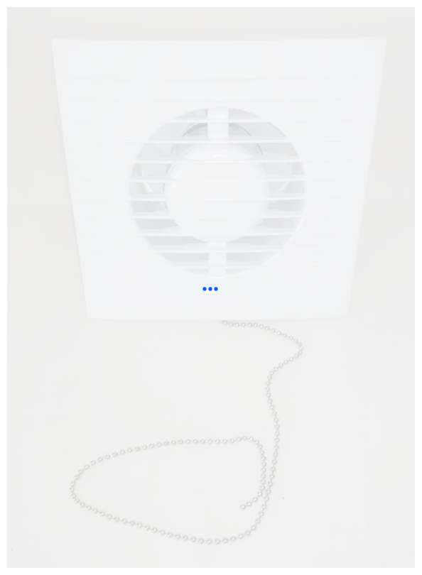 Вентилятор вытяжной электрический "BE-A" (с тяговым выключателем ) (100) (А 4-02) вентилятор малошумный - фотография № 3