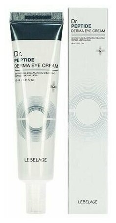 Крем для кожи вокруг глаз с пептидами Lebelage Dr. Peptide Derma Eye Cream 40ml