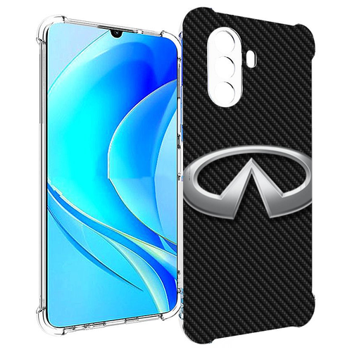 Чехол MyPads infiniti-инфинити-2 мужской для Huawei Nova Y70 / Nova Y70 Plus (MGA-LX9N) / Huawei Enjoy 50 задняя-панель-накладка-бампер чехол mypads infiniti инфинити 1 для huawei nova y70 nova y70 plus mga lx9n huawei enjoy 50 задняя панель накладка бампер