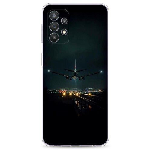 фото Силиконовый чехол "ночной рейс" на samsung galaxy a32 / самсунг галакси а32 case place