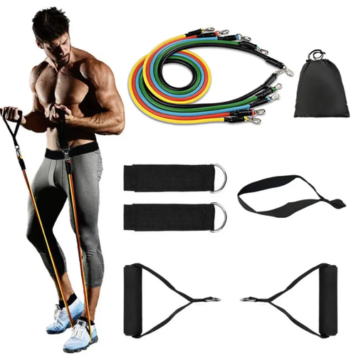 эспандер short resistance bands Комплект Эспандеров универсальный Power Resistance Bands