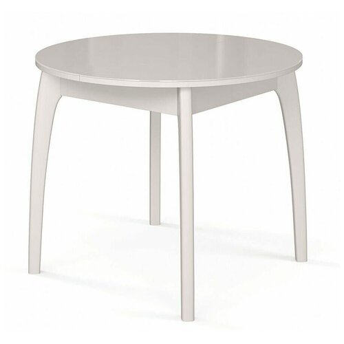 Стол DIK DikLine М46 Белый/Стекло белое optiwhite