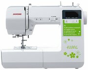 Швейная машина Janome 4100L, бело-зеленый