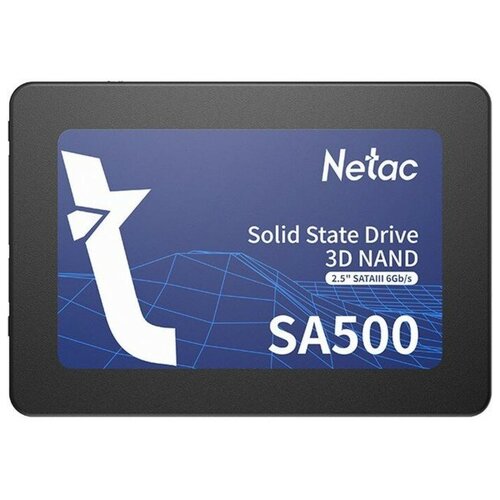 Твердотельный накопитель Netac SA500 120 ГБ SATA NT01SA500-120-S3X жесткий диск ssd 480gb netac sa500