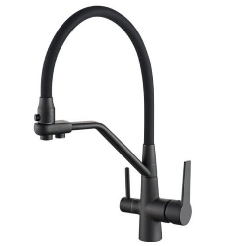 Смеситель для кухни под фильтр Vedouci 5037-5 Black