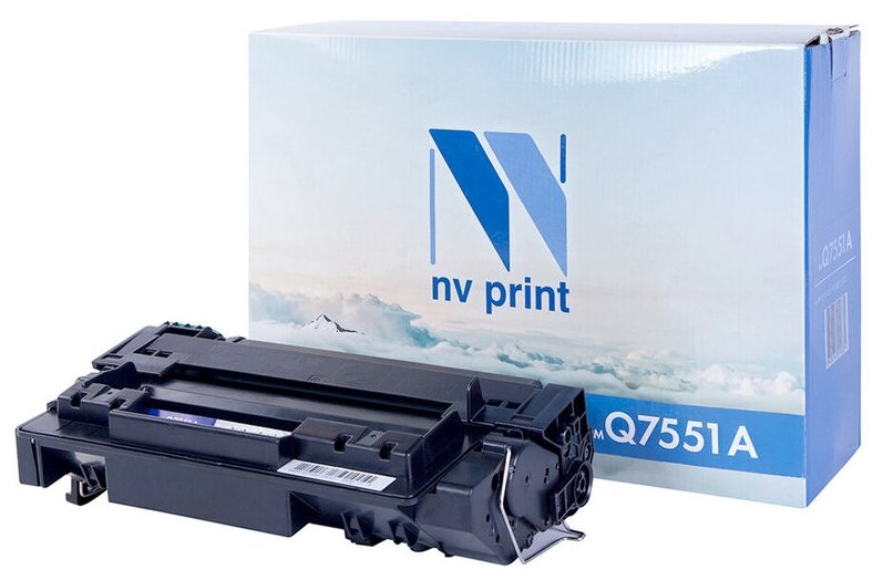 NVPrint Q7551a Картридж NV Print для HP LJ P3005/M3027mpf/M3035mpf, 6 500 к.