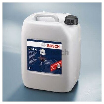 BOSCH жидкость тормозная DOT-4 BRAKE FLUID 5Л 1987479108