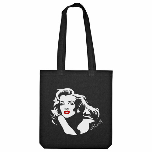 Сумка шоппер Us Basic, черный marilyn monroe marilyn monroe hit collection