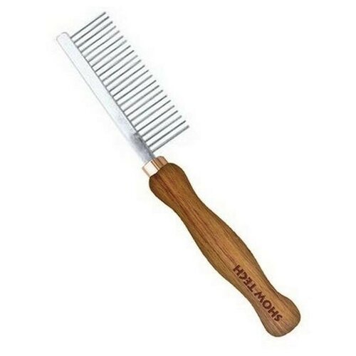 SHOW TECH PRO Wooden Comb расческа 24 см с зубчиками 3,2 мм, частота 4 мм .