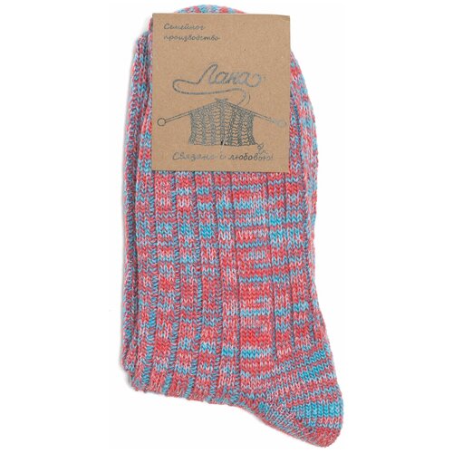 фото Носки oh_lana, размер 45-46, розовый, голубой