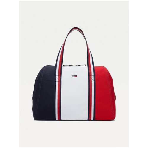 фото Сумка спортивная tommy hilfiger, 39х33.5, ручная кладь, белый, красный