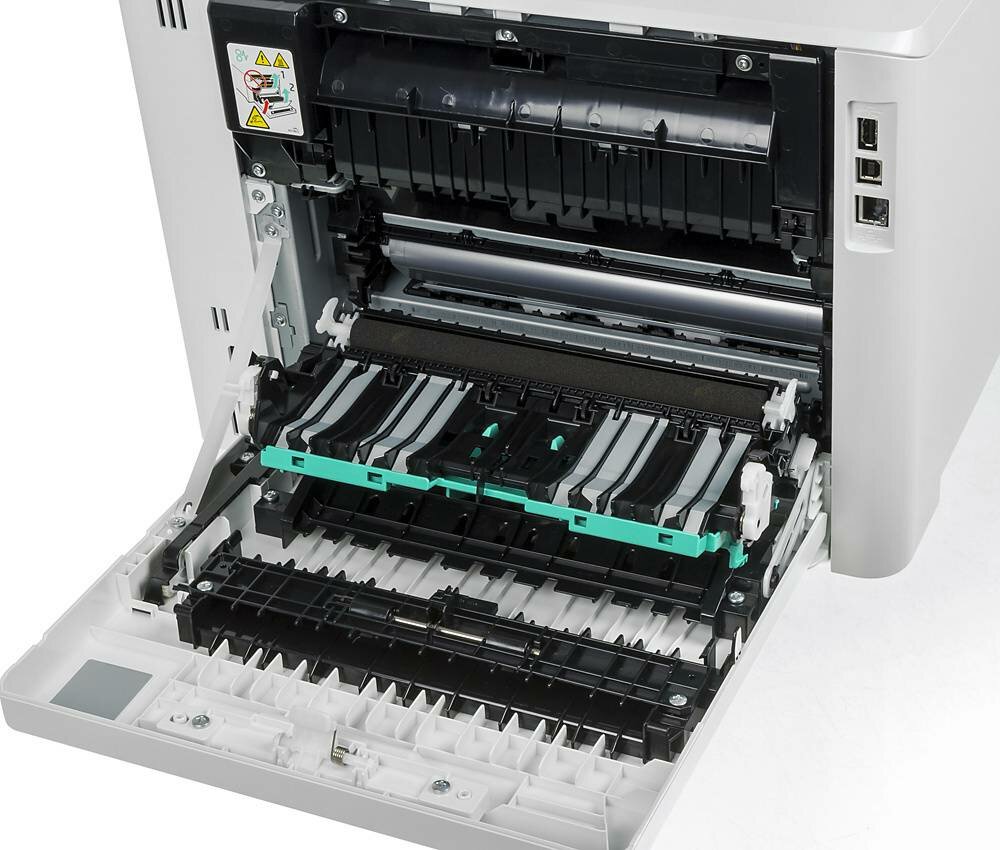 Принтер лазерный HP Color LaserJet Pro M454dn лазерный, цвет: белый [w1y44a] - фото №18