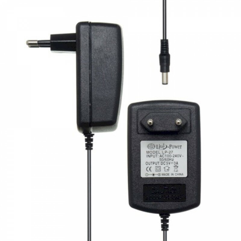 Блок питания Live Power 5В - 3А (5.5*2.5mm) Model: LP-27