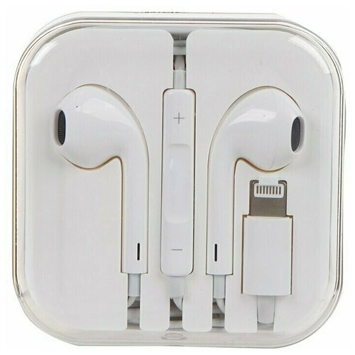 Наушники Wiwu Lightning Earbuds 302 White 6973218933054 125000₽