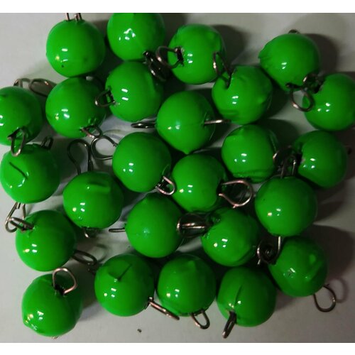 фото Грузила для рыбалки чебурашка набор 25 штук 4 грамма без бренда