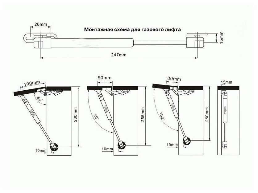 Барный кронштейн схема установки
