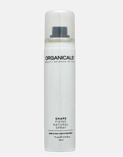 ORGANICALS Фиксирующий спрей для волос FIXING NATURAL SPRAY (75 мл)