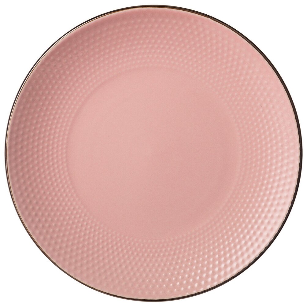 Тарелка подстановочная Lefard ностальжи 191-163 (161202) 24 см розовый сахар