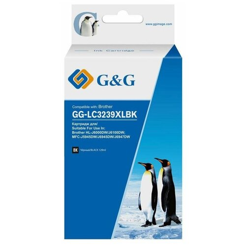 Картридж G&G GG-LC3239XLBK, черный / GG-LC3239XLBK