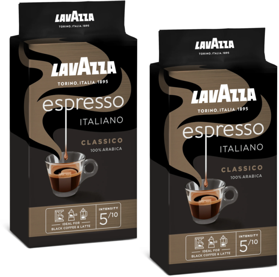 Кофе молотый Lavazza Caffe Espresso вакуумная упаковка, 250 г, вакуумная упаковка, 2 уп. - фотография № 7