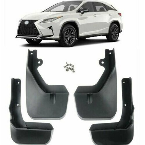 Брызговики для Lexus RX 2016 2017 2018 2019 комплект Лексус РХ 6500₽