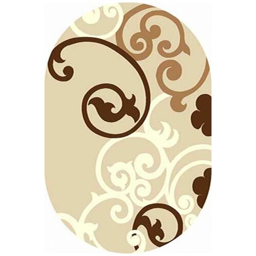 Ковер v805 - CREAM - Овал - коллекция SUNRISE 3.00x6.00
