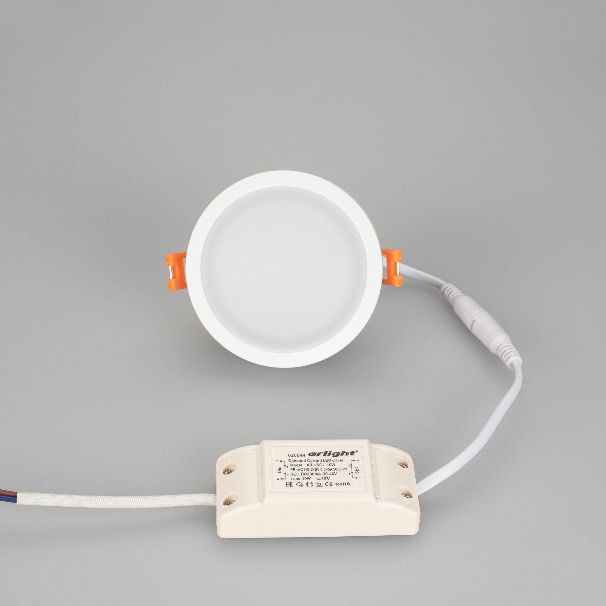 Встраиваемый светодиодный светильник Arlight LTD-95SOL-10W Warm White - фотография № 6