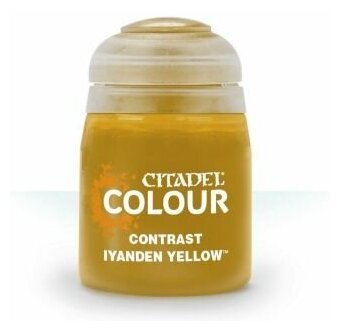 Краска акриловая контрастная Citadel Contrast Iyanden Yellow 29-10 (18 мл)