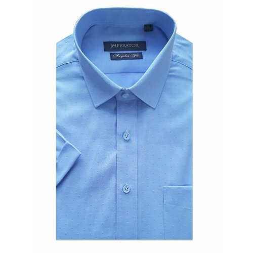 Рубашка Imperator, размер 39 ворот/164-172, голубой