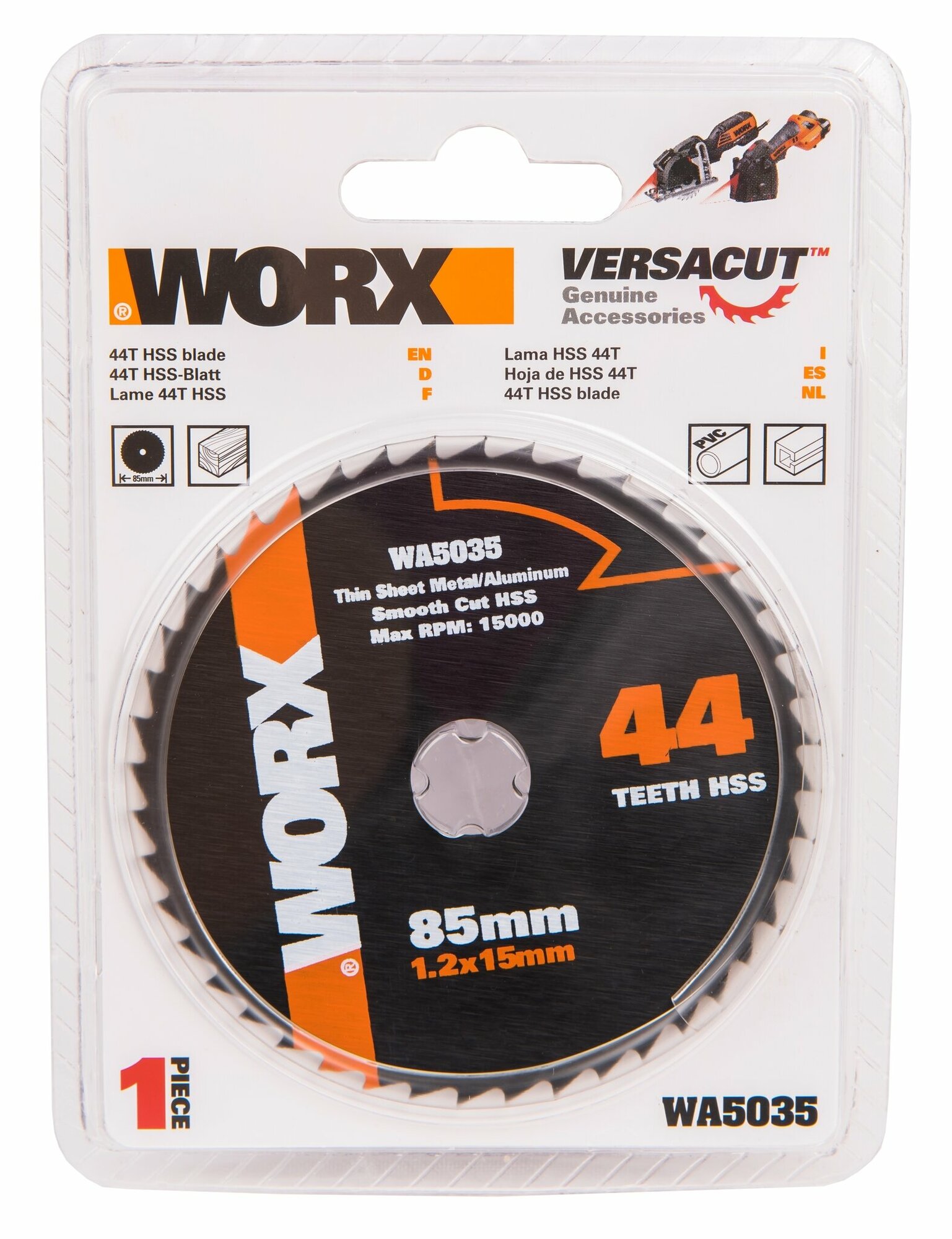 Пильный диск по металлу WORX WA5035