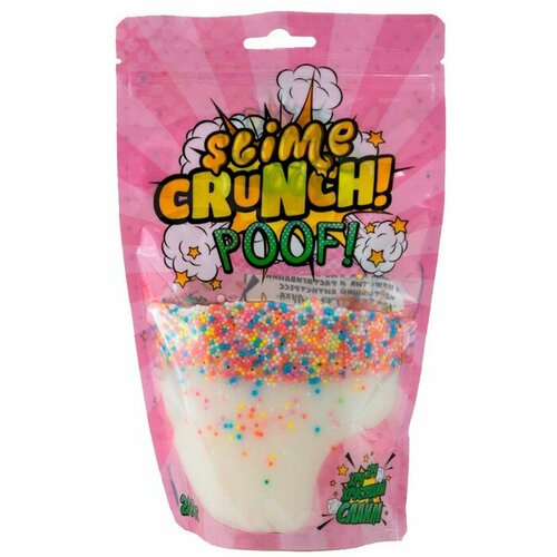 Слайм Crunch-slime POOF, с ароматом манго, 200 г матча латте с ароматом манго 50 г