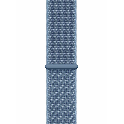 Apple Спортивный браслет (для корпуса 42/44 мм), светло-синий