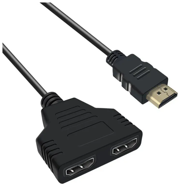 Разветвитель HDMI 1.4 на 2 выхода Full HD 1080p 60Hz — купить в интернет-магазине Litex Group на Яндекс Маркете