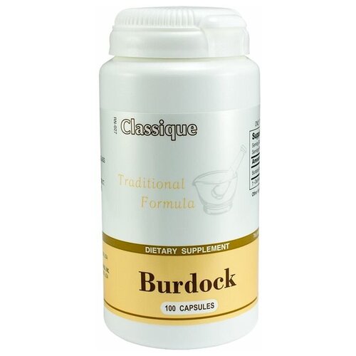 Burdock корень лопуха для кожи, волос и поддержания сахара (Бурдок)
