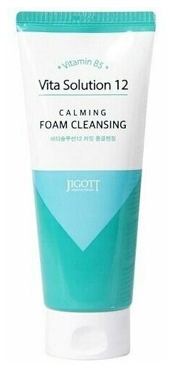 Пенка для умывания Jigott Vita Solution 12 Calming Foam Cleansing 180ml
