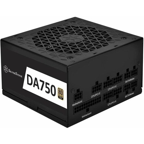 Блок питания SilverStone SST-DA750-G SST-AX0850MCGD-A 750W 80 PLUS Gold Full Modular 112V 120mm FAN 18dBa RTL 811123 5 1664100₽
