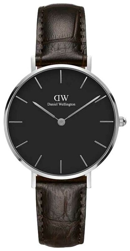 Наручные часы Daniel Wellington Petite, коричневый