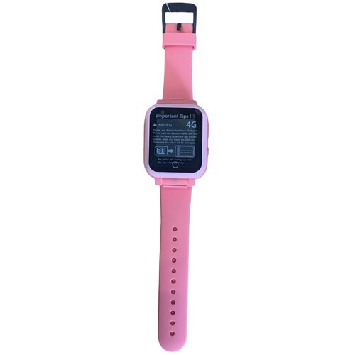 Умные часы для детей Rapture Детские умные часы с видеозвонком Y12A 4G SOS розовый