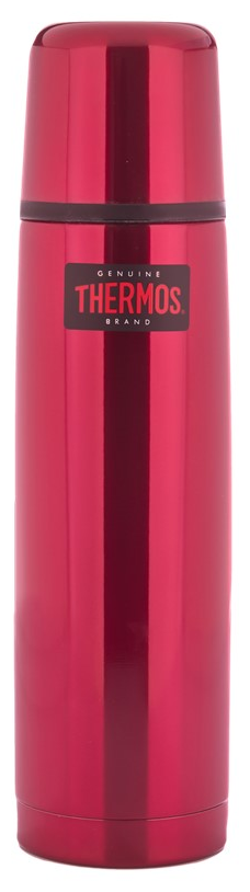 Термос для напитков THERMOS ORIGINAL 1 л. FBB-1000 цвет рубиновый, сталь 18/10