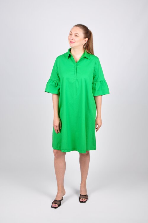 Платье LUISA VIOLA, хлопок, повседневное, размер 43F, зеленый