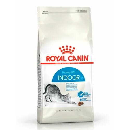 ROYAL CANIN Сухой корм INDOOR 27 для взрослых кошек и котов, 400 гр