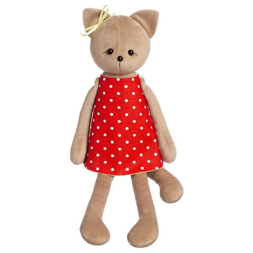 Набор для шитья Малиновый слон Котёнок Кнопка ТК