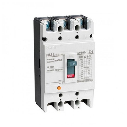 Автоматический выключатель NM1-125S/3Р 63А CHNT 126509