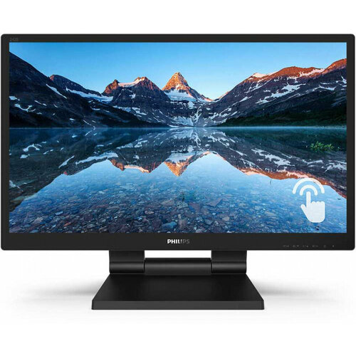 Монитор Philips 238 242B9T черный IPS LED 5ms 169 DVI HDMI MM матовая HAS 10001 250cd 178гр178гр 1920x1080 60Hz VGA DP FHD USB Touch 815кг 4862700₽