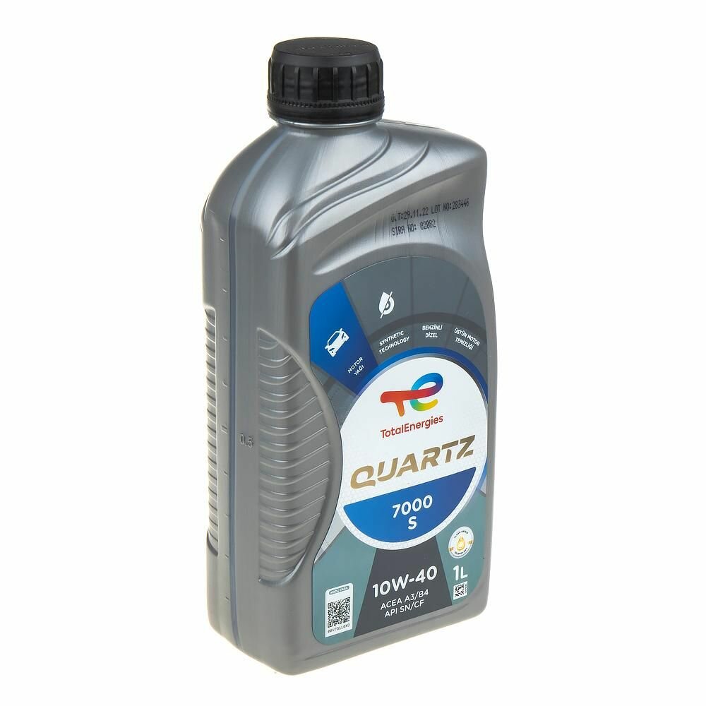 Масло моторное Total Quartz 7000 10W-40 полусинтетическое 1л