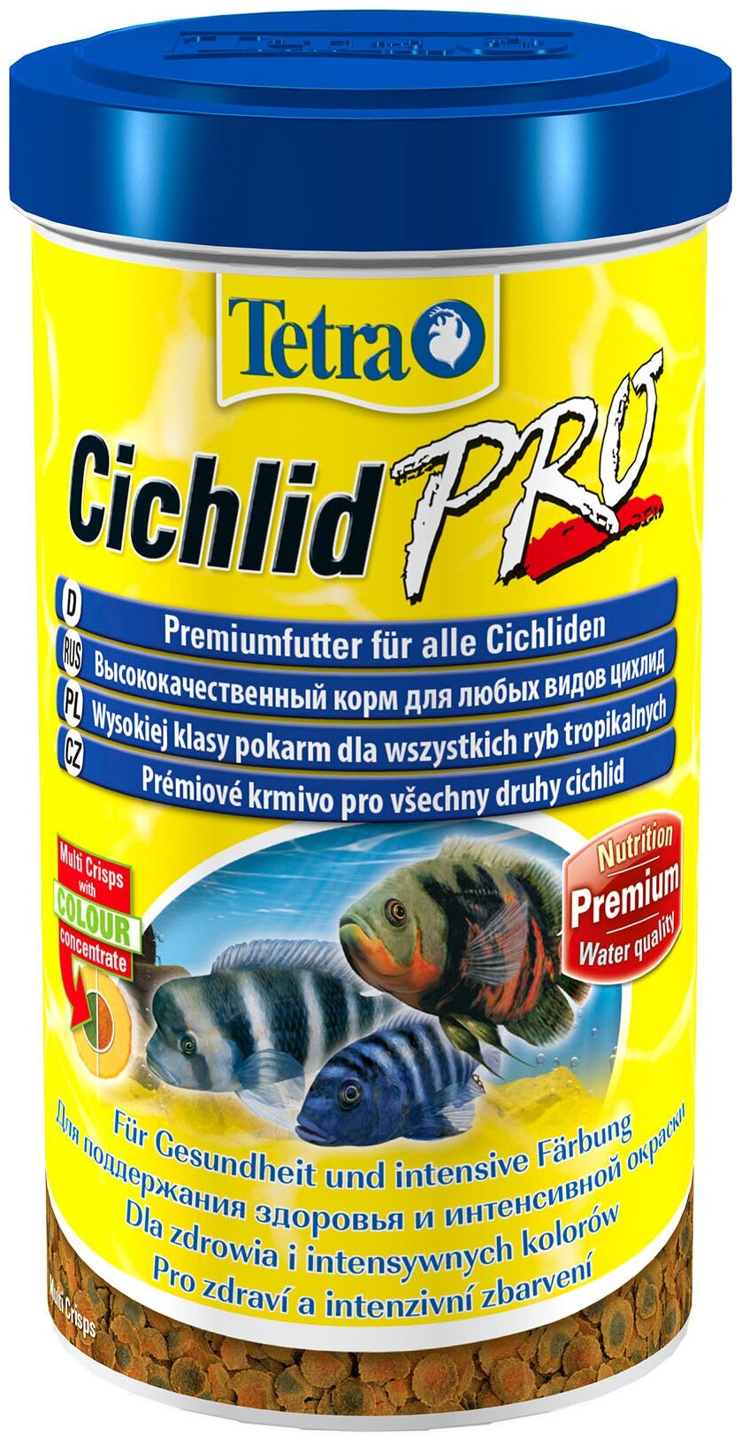 Корм для рыб Tetra Cichlid Crisps 500мл чипсы - фотография № 7